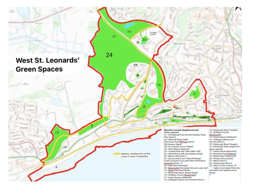 greenspaces map