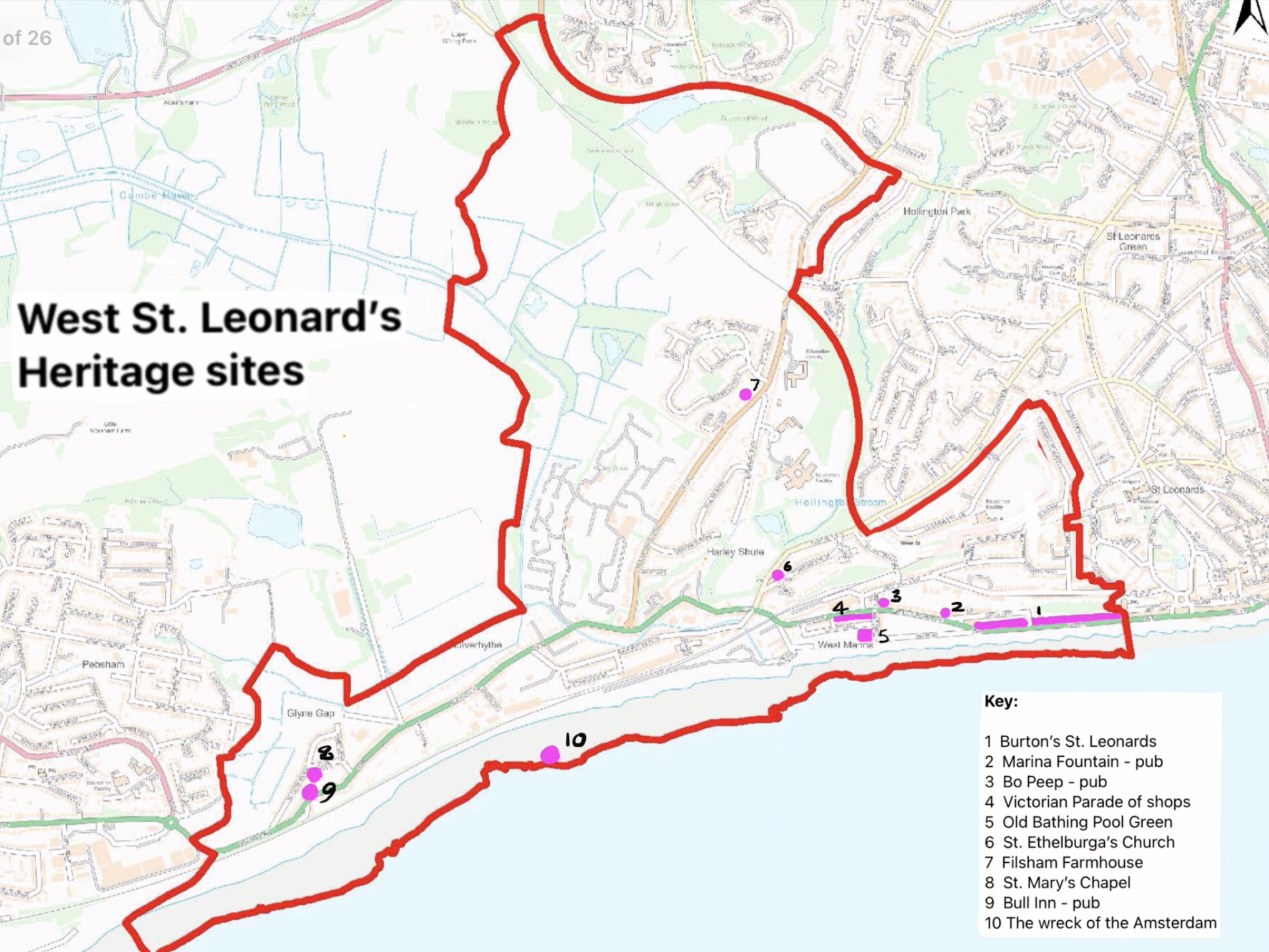 heritagesites map